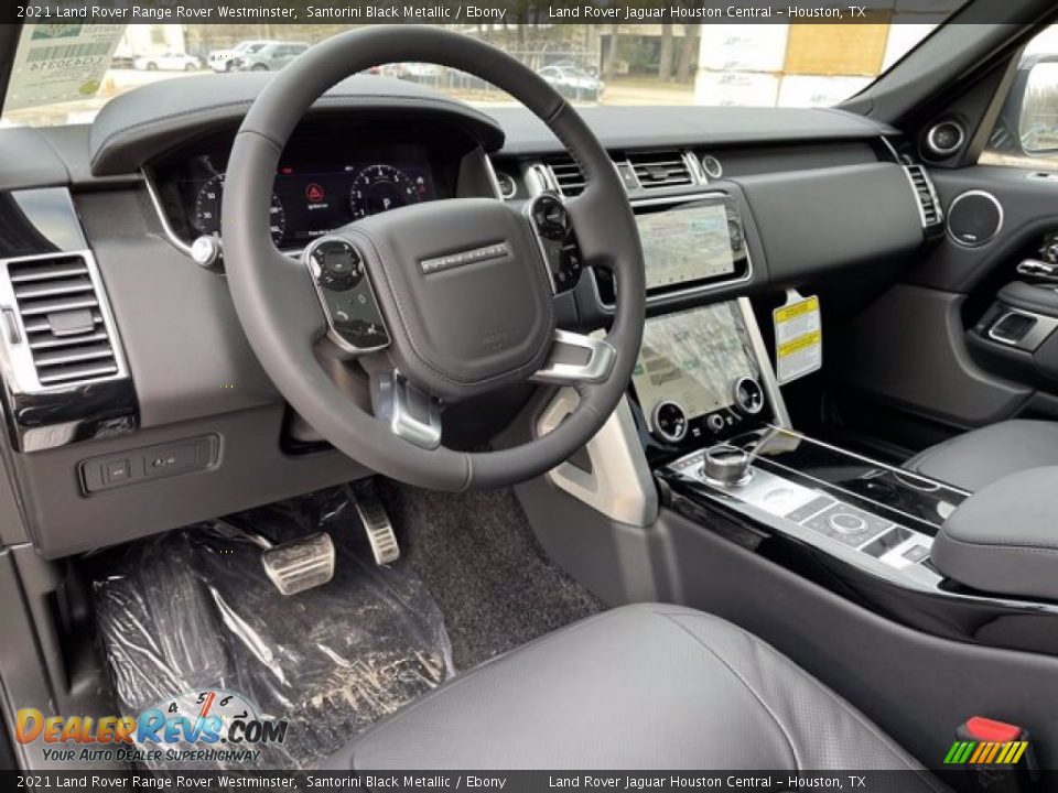 Ebony Interior - 2021 Land Rover Range Rover Westminster Photo #16