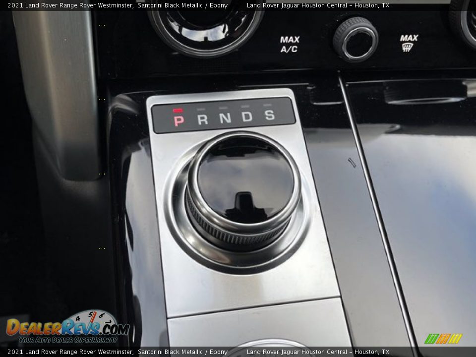 2021 Land Rover Range Rover Westminster Santorini Black Metallic / Ebony Photo #29