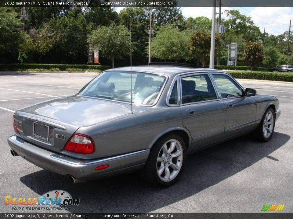 2002 Jaguar XJ XJR Quartz Metallic / Charcoal Photo #17