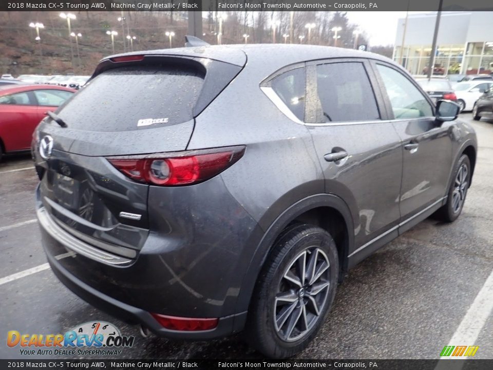 2018 Mazda CX-5 Touring AWD Machine Gray Metallic / Black Photo #3