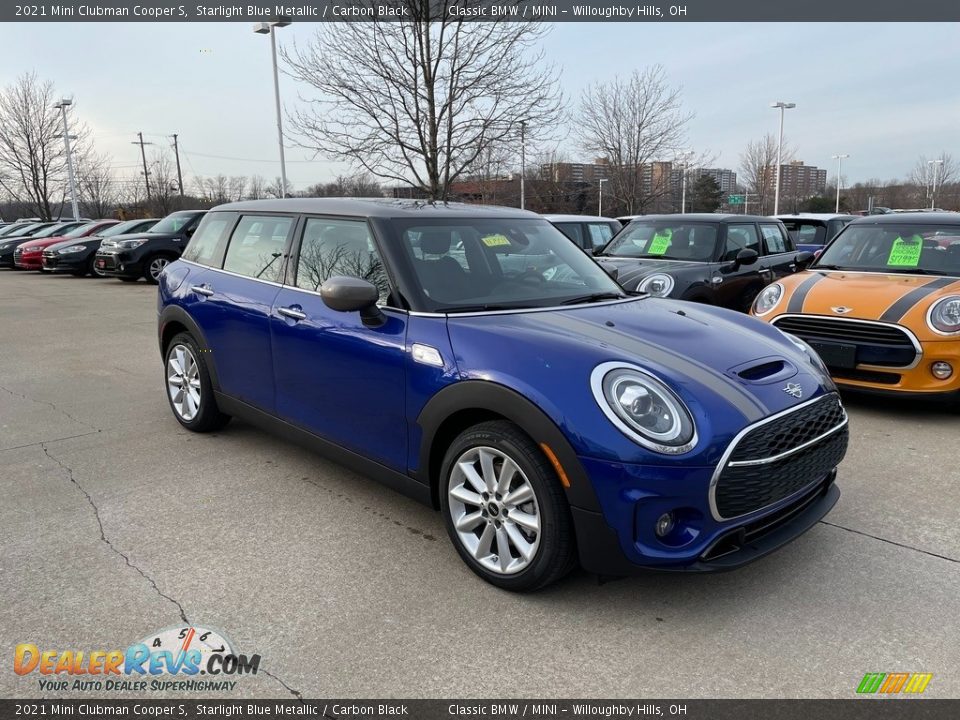 Front 3/4 View of 2021 Mini Clubman Cooper S Photo #1