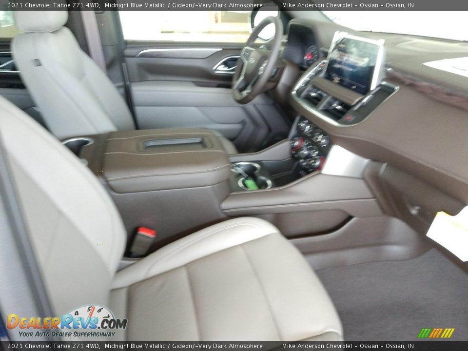 Gideon/­Very Dark Atmosphere Interior - 2021 Chevrolet Tahoe Z71 4WD Photo #21