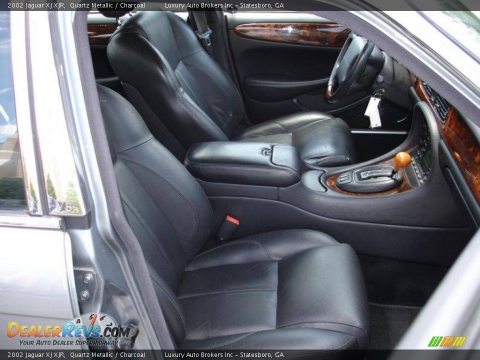 2002 Jaguar XJ XJR Quartz Metallic / Charcoal Photo #19