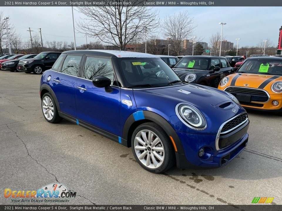 Front 3/4 View of 2021 Mini Hardtop Cooper S 4 Door Photo #1