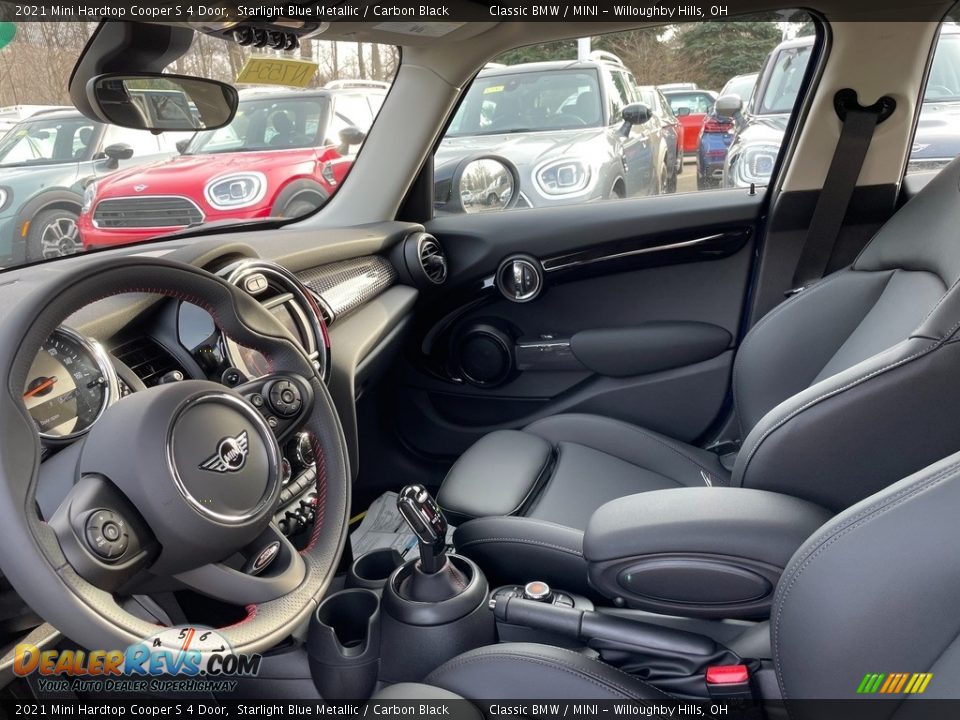 Front Seat of 2021 Mini Hardtop Cooper S 4 Door Photo #3