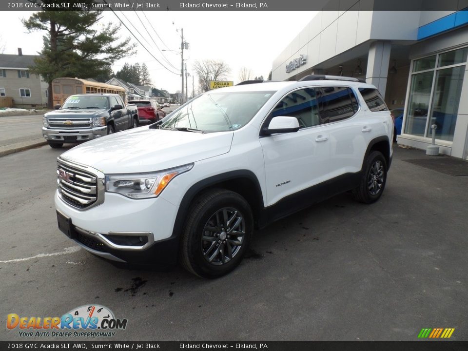 2018 GMC Acadia SLT AWD Summit White / Jet Black Photo #1