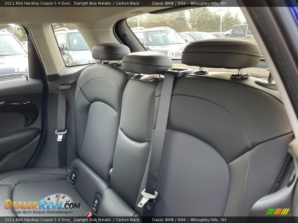2021 Mini Hardtop Cooper S 4 Door Starlight Blue Metallic / Carbon Black Photo #4