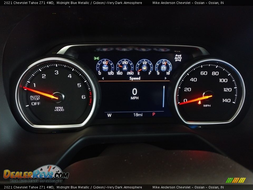 2021 Chevrolet Tahoe Z71 4WD Gauges Photo #29