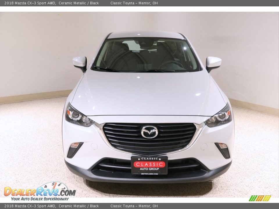 2018 Mazda CX-3 Sport AWD Ceramic Metallic / Black Photo #2