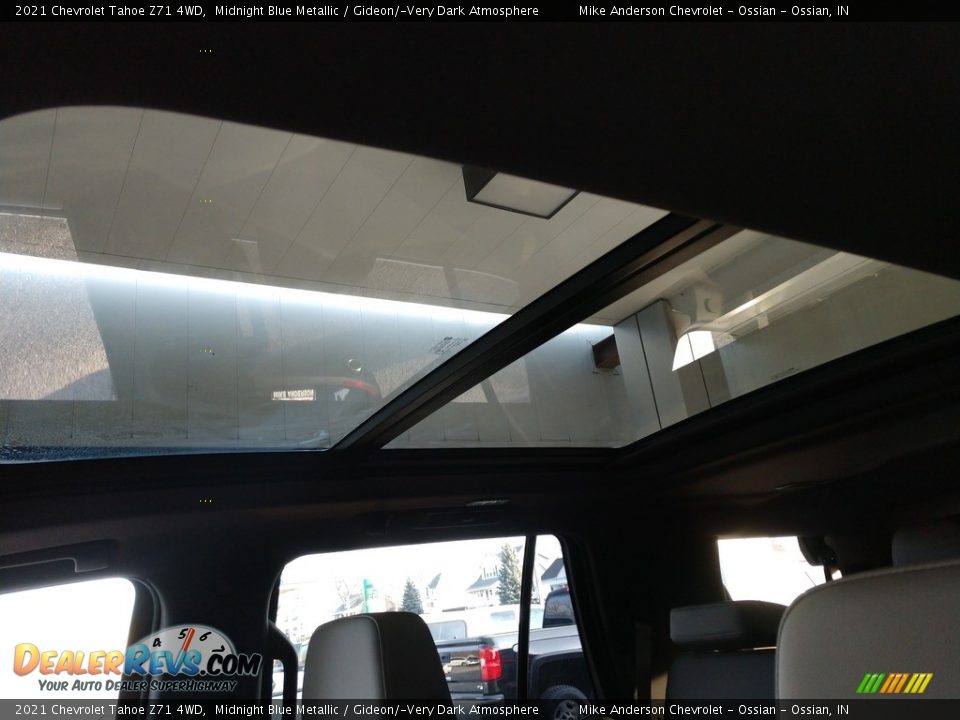 Sunroof of 2021 Chevrolet Tahoe Z71 4WD Photo #35