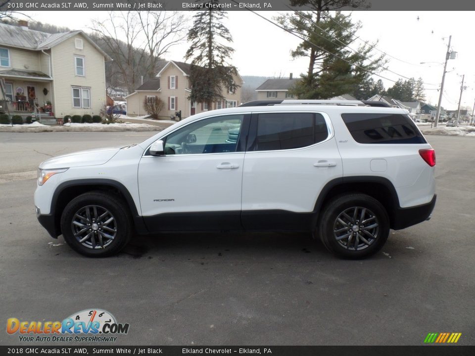 2018 GMC Acadia SLT AWD Summit White / Jet Black Photo #10