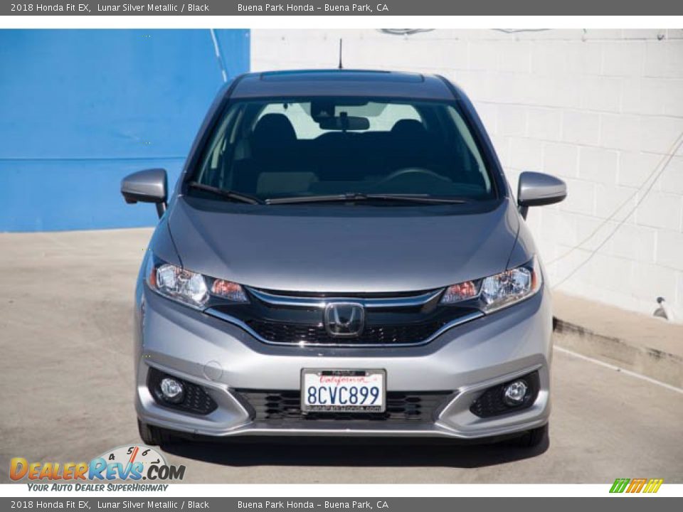 2018 Honda Fit EX Lunar Silver Metallic / Black Photo #7