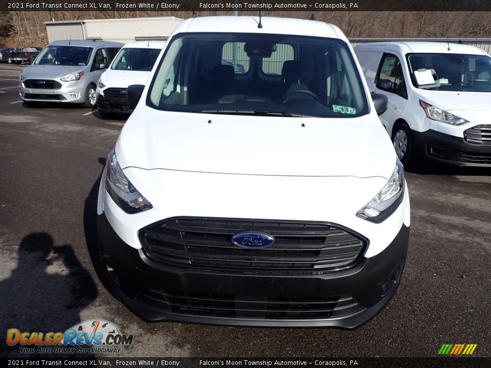 2021 Ford Transit Connect XL Van Frozen White / Ebony Photo #4