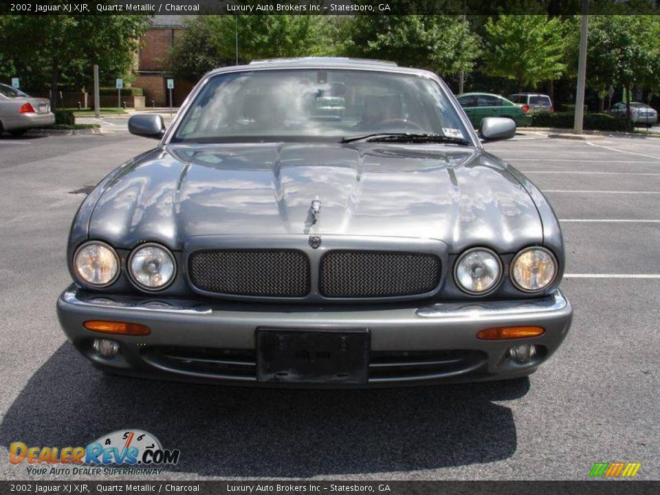 2002 Jaguar XJ XJR Quartz Metallic / Charcoal Photo #20
