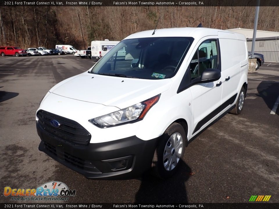 2021 Ford Transit Connect XL Van Frozen White / Ebony Photo #5