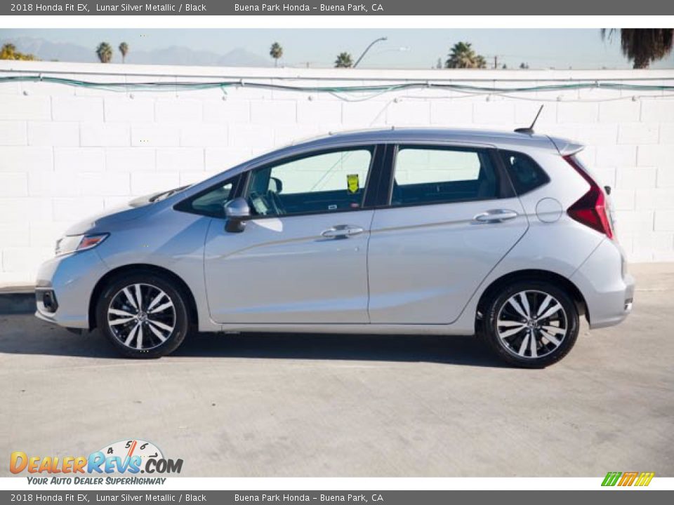 2018 Honda Fit EX Lunar Silver Metallic / Black Photo #8