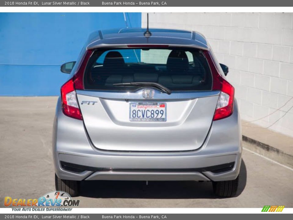 2018 Honda Fit EX Lunar Silver Metallic / Black Photo #9