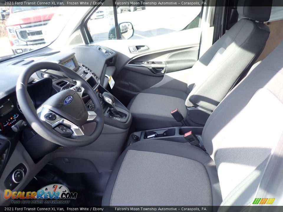 2021 Ford Transit Connect XL Van Frozen White / Ebony Photo #7