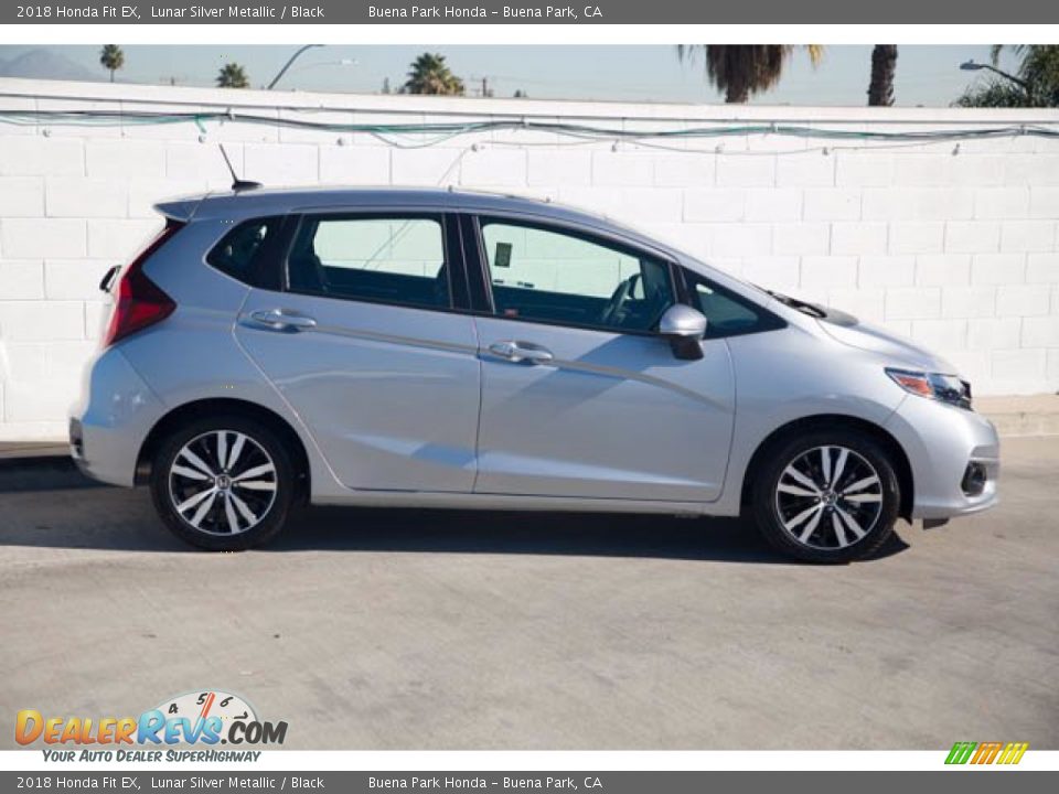 2018 Honda Fit EX Lunar Silver Metallic / Black Photo #10