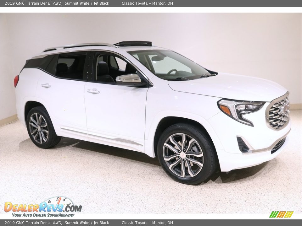 2019 GMC Terrain Denali AWD Summit White / Jet Black Photo #1