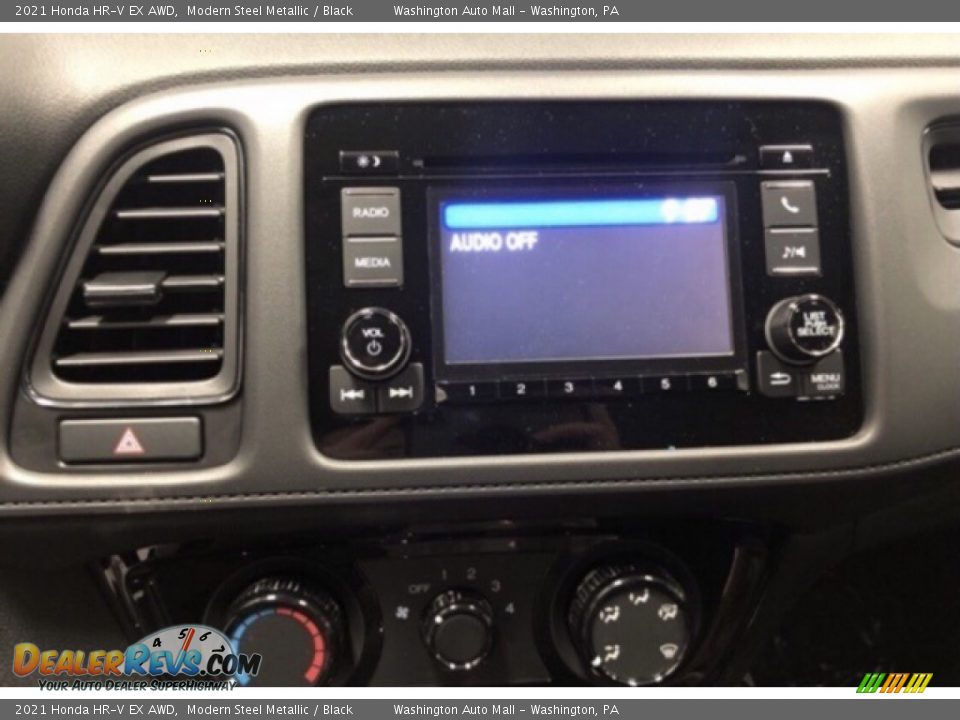 2021 Honda HR-V EX AWD Modern Steel Metallic / Black Photo #9