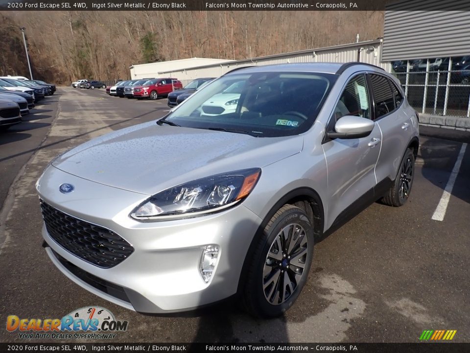 2020 Ford Escape SEL 4WD Ingot Silver Metallic / Ebony Black Photo #5