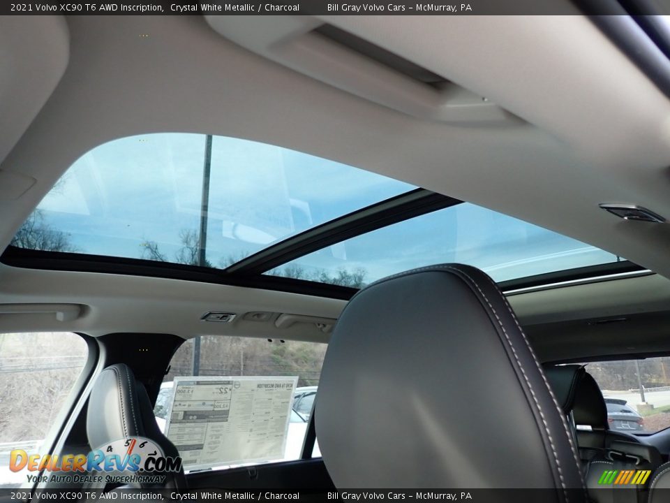 Sunroof of 2021 Volvo XC90 T6 AWD Inscription Photo #12