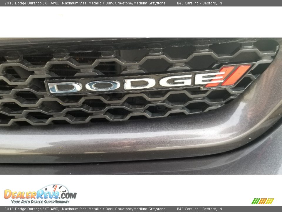 2013 Dodge Durango SXT AWD Maximum Steel Metallic / Dark Graystone/Medium Graystone Photo #28