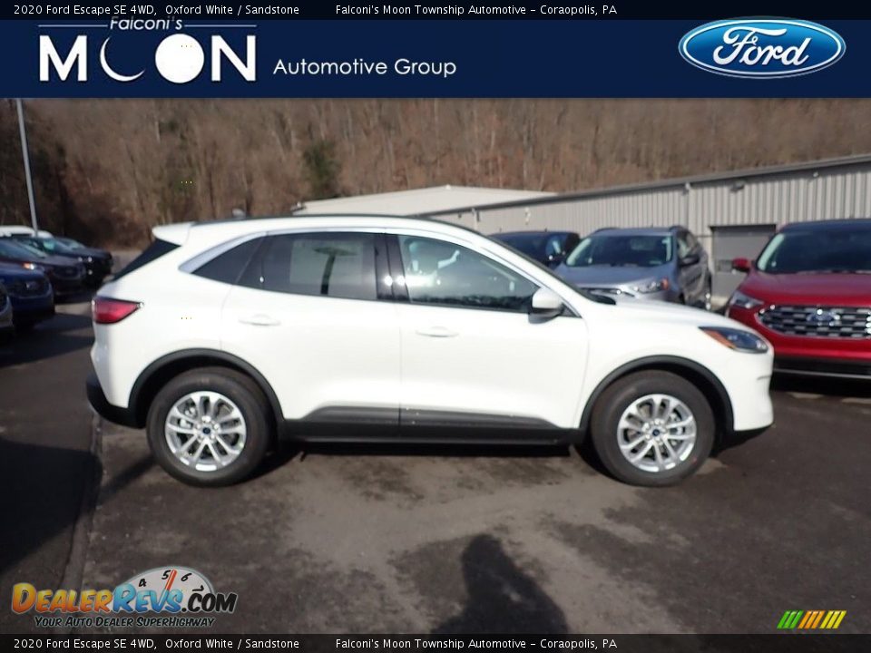 2020 Ford Escape SE 4WD Oxford White / Sandstone Photo #1