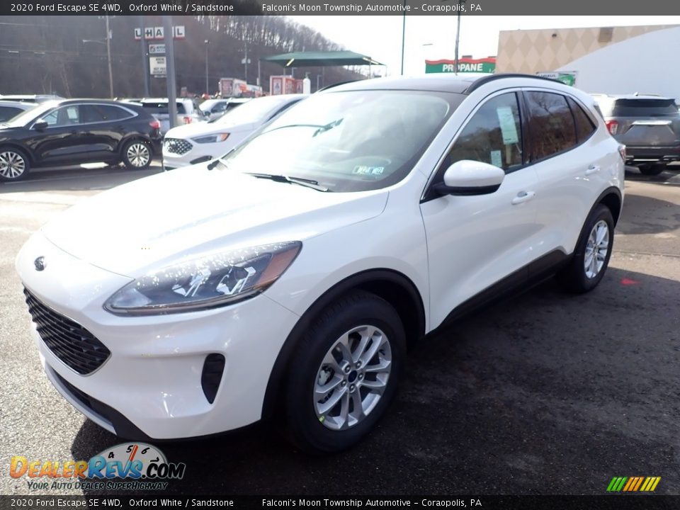 2020 Ford Escape SE 4WD Oxford White / Sandstone Photo #5