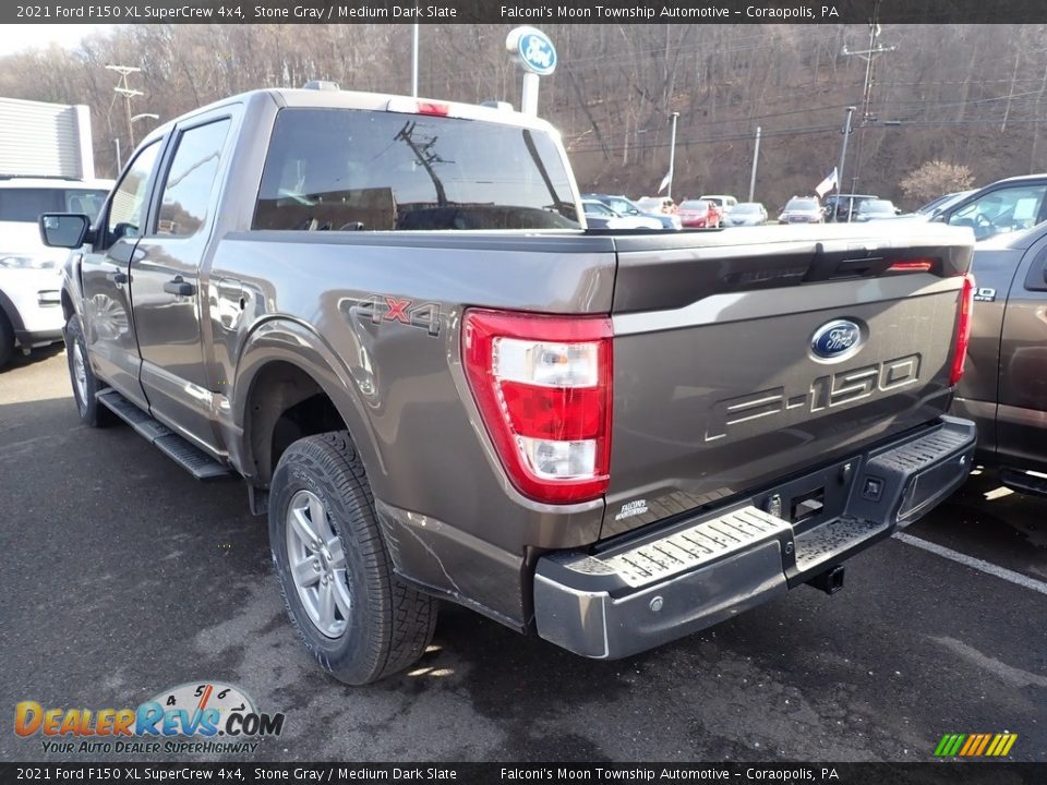 2021 Ford F150 XL SuperCrew 4x4 Stone Gray / Medium Dark Slate Photo #2