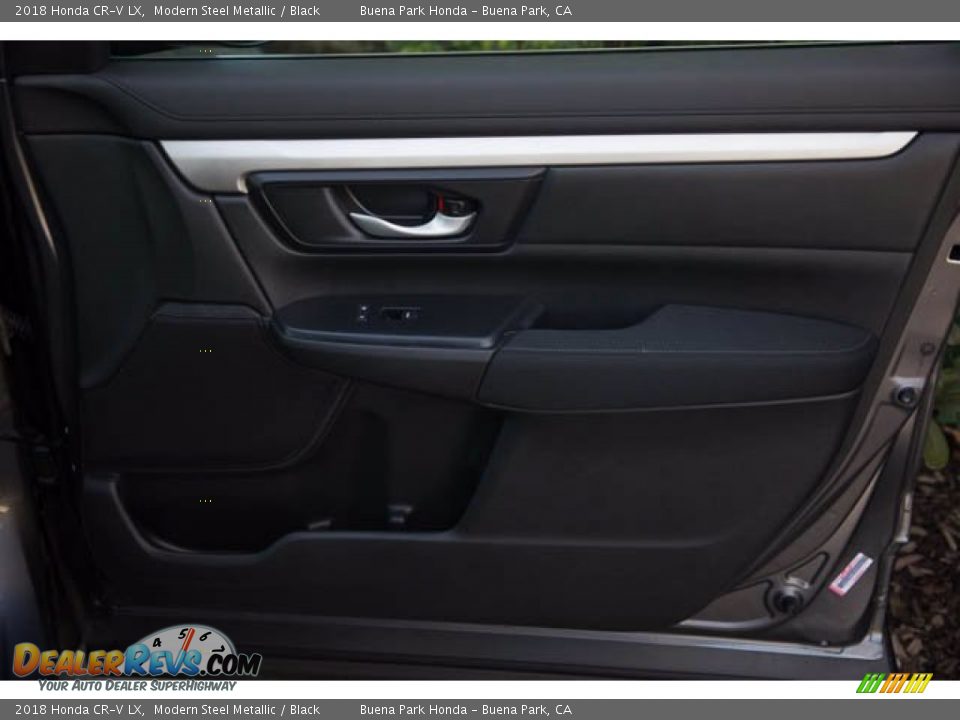 2018 Honda CR-V LX Modern Steel Metallic / Black Photo #31