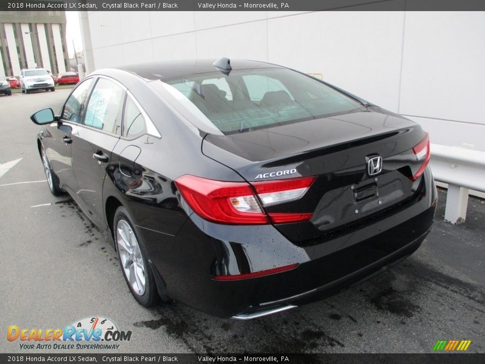 2018 Honda Accord LX Sedan Crystal Black Pearl / Black Photo #3