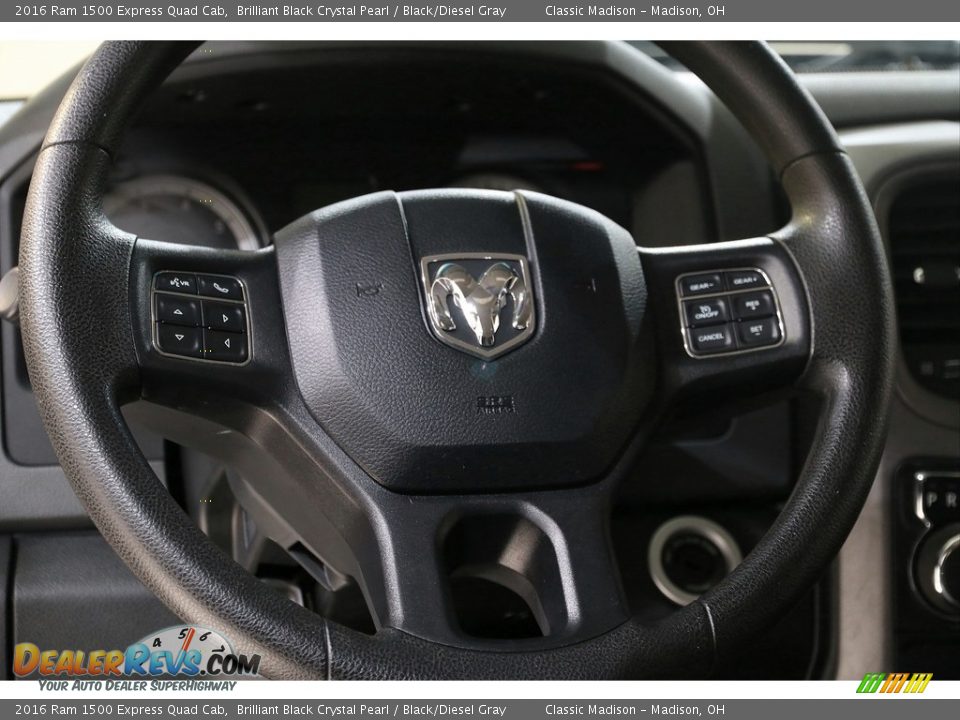 2016 Ram 1500 Express Quad Cab Steering Wheel Photo #7