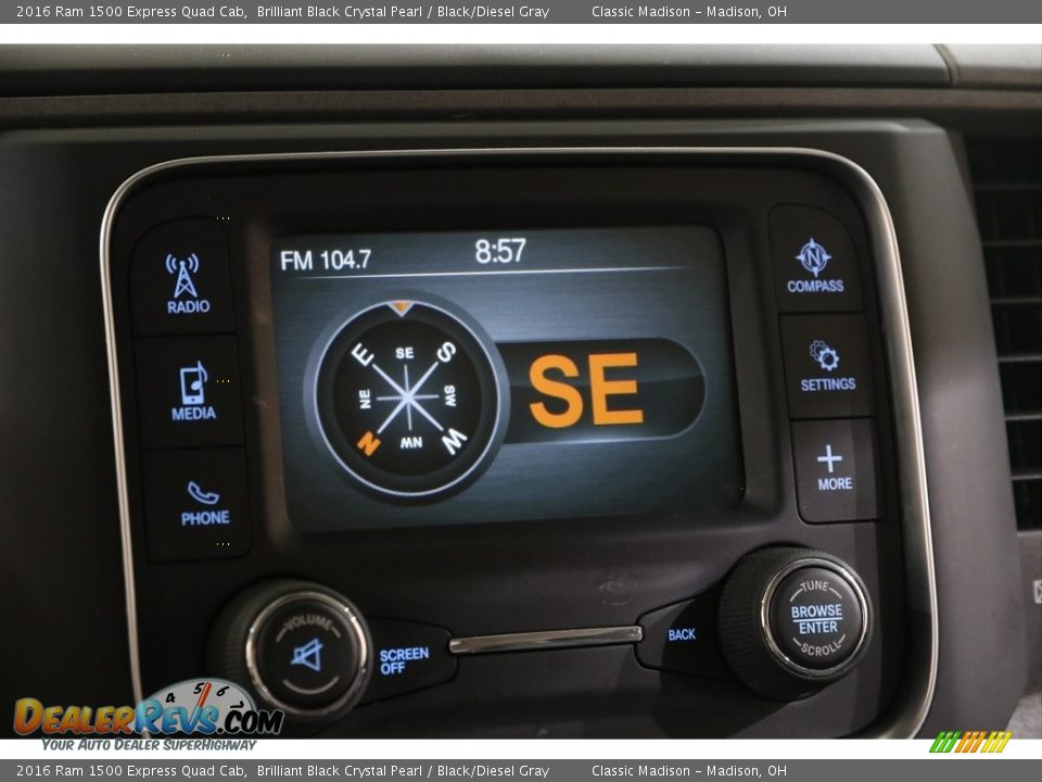 Controls of 2016 Ram 1500 Express Quad Cab Photo #13