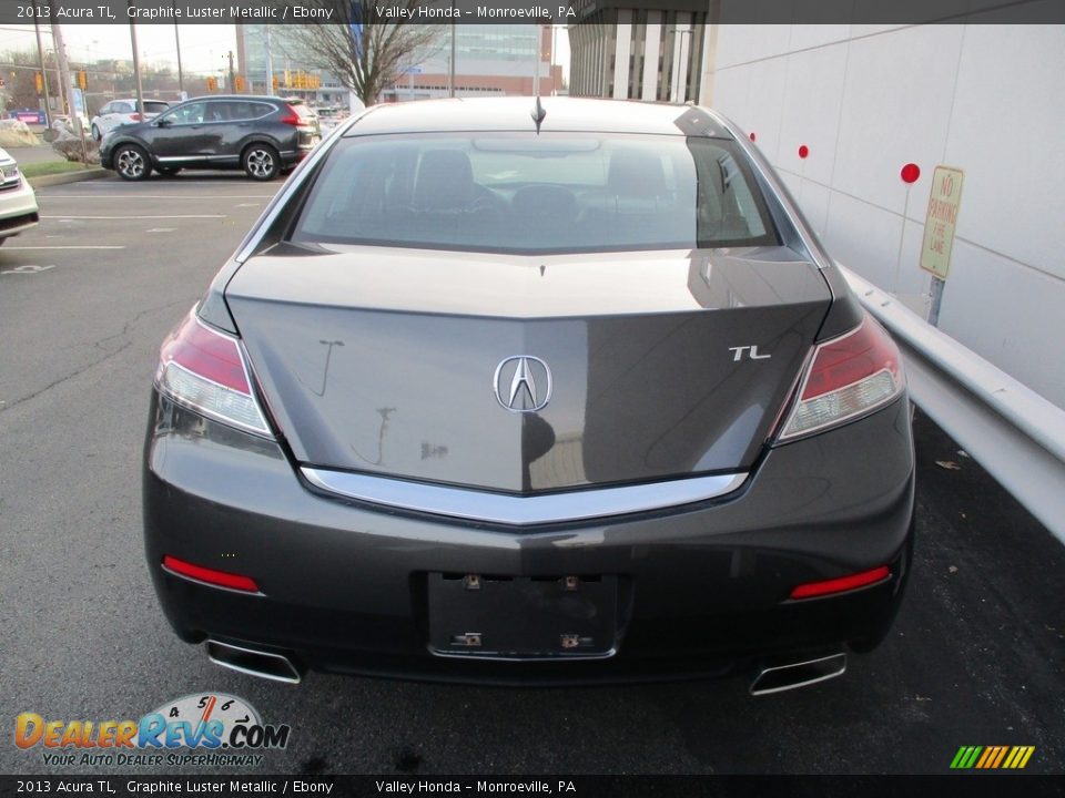 2013 Acura TL Graphite Luster Metallic / Ebony Photo #4