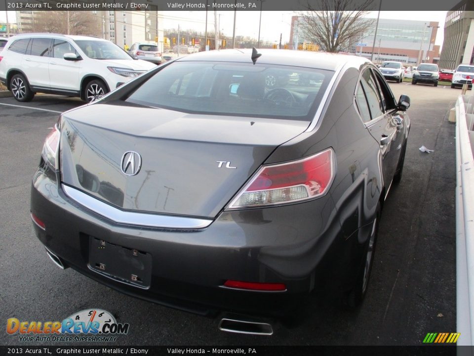 2013 Acura TL Graphite Luster Metallic / Ebony Photo #5