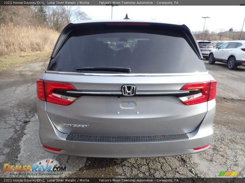 2021 Honda Odyssey EX-L Lunar Silver Metallic / Mocha Photo #4