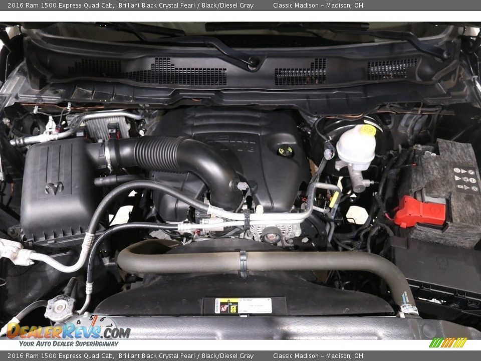 2016 Ram 1500 Express Quad Cab 5.7 Liter HEMI MDS OHV 16-Valve VVT V8 Engine Photo #20