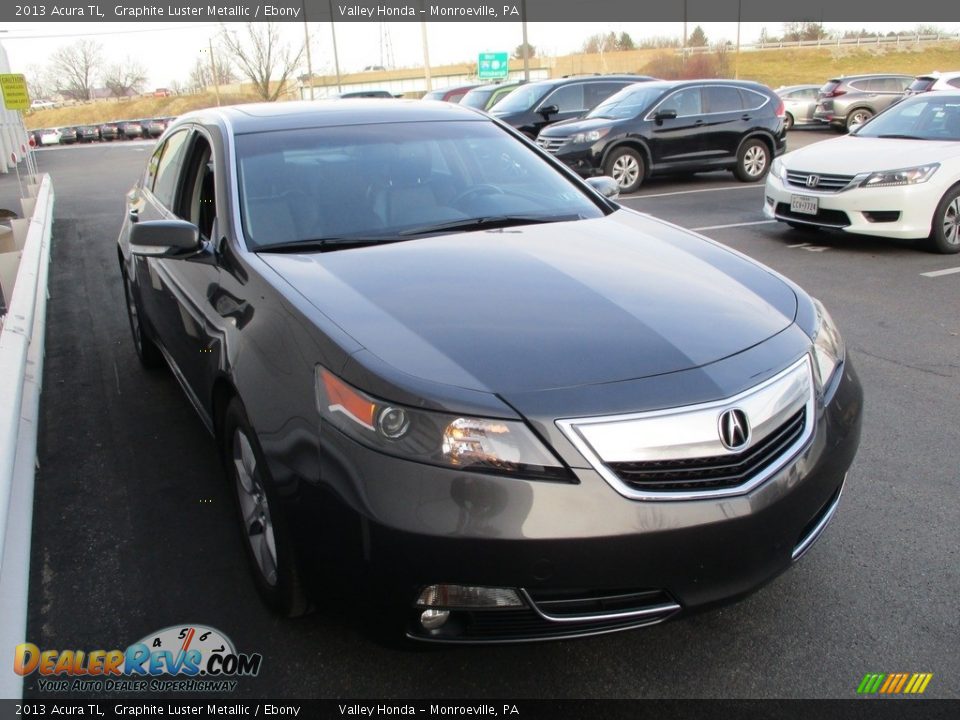 2013 Acura TL Graphite Luster Metallic / Ebony Photo #7