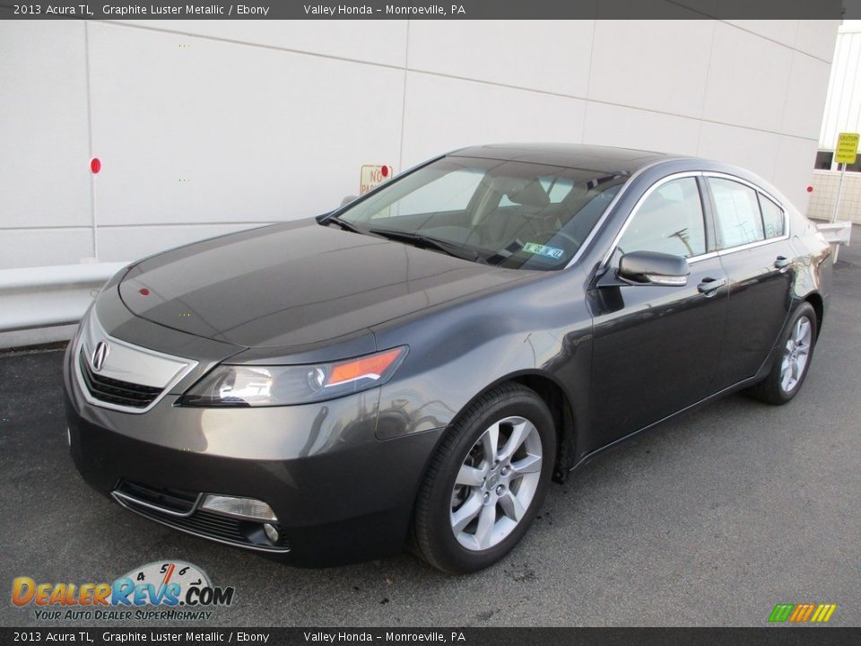 2013 Acura TL Graphite Luster Metallic / Ebony Photo #9