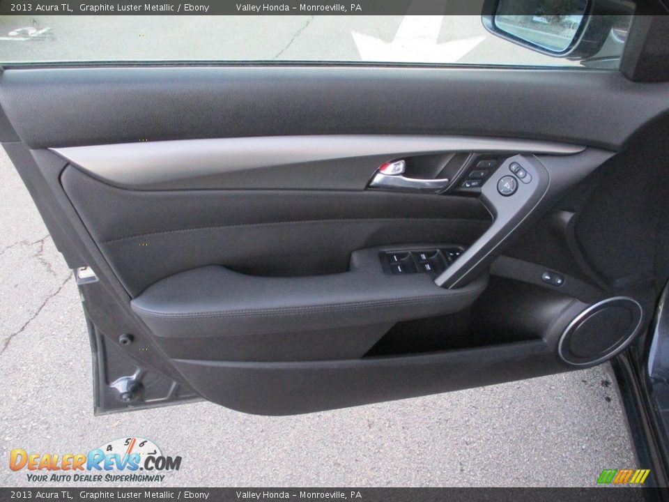 2013 Acura TL Graphite Luster Metallic / Ebony Photo #10