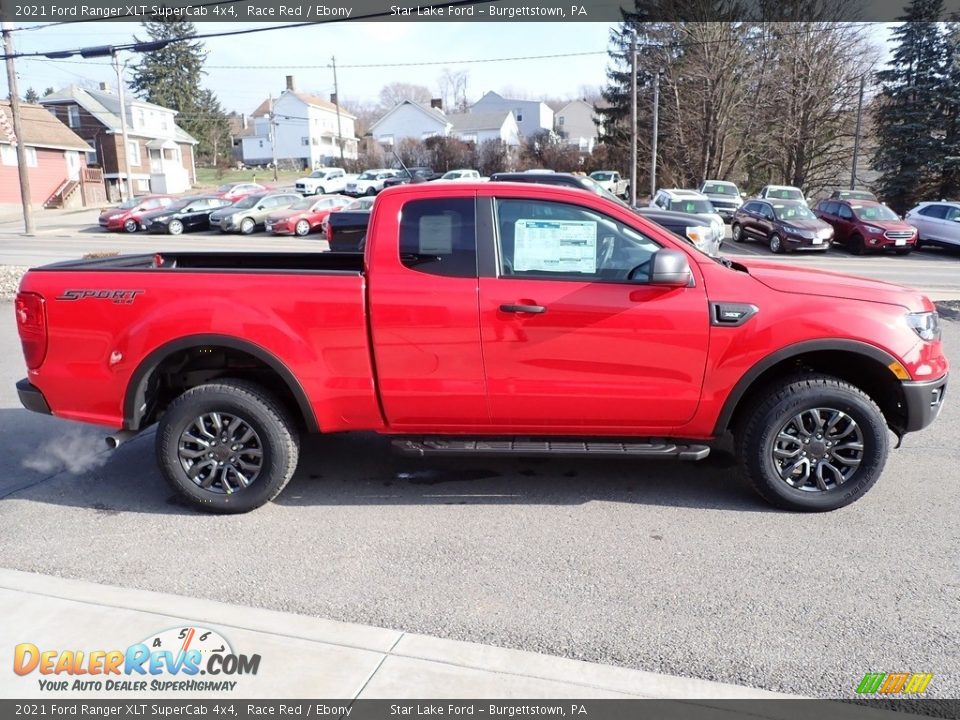 Race Red 2021 Ford Ranger XLT SuperCab 4x4 Photo #6