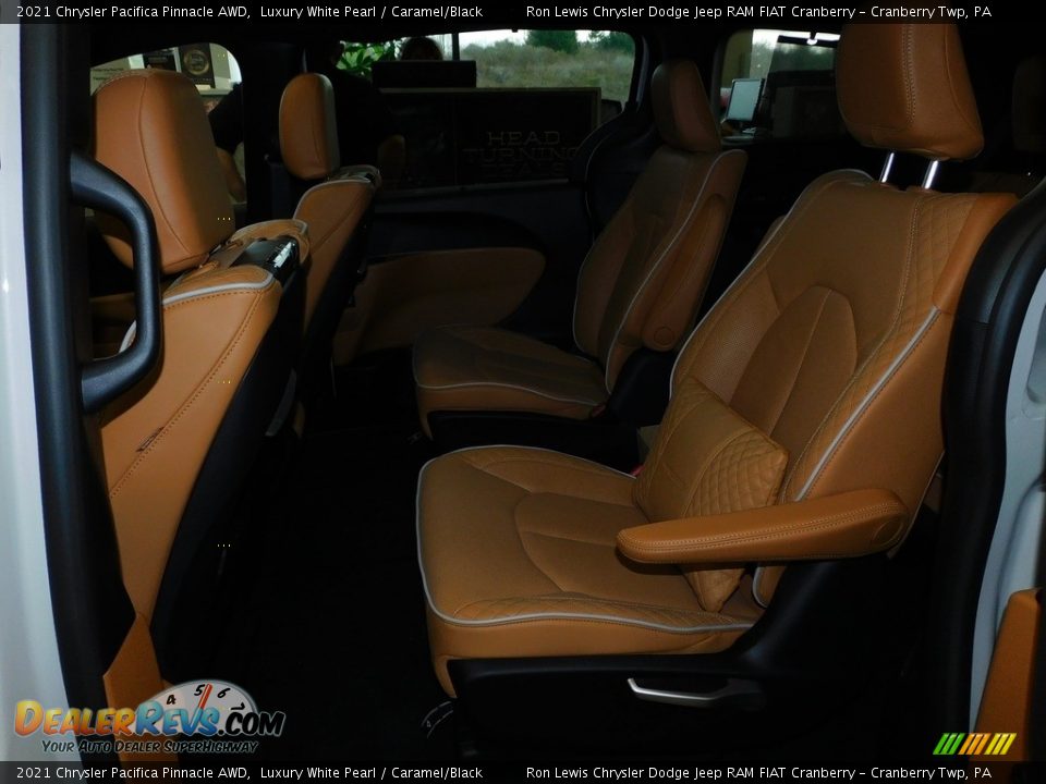 Rear Seat of 2021 Chrysler Pacifica Pinnacle AWD Photo #11