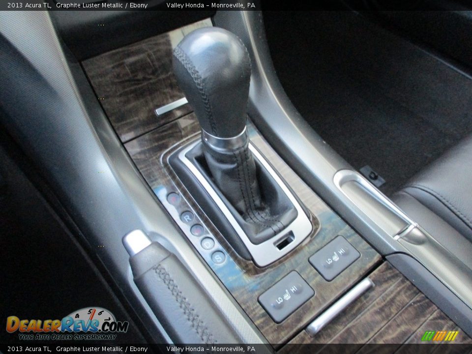 2013 Acura TL Graphite Luster Metallic / Ebony Photo #16