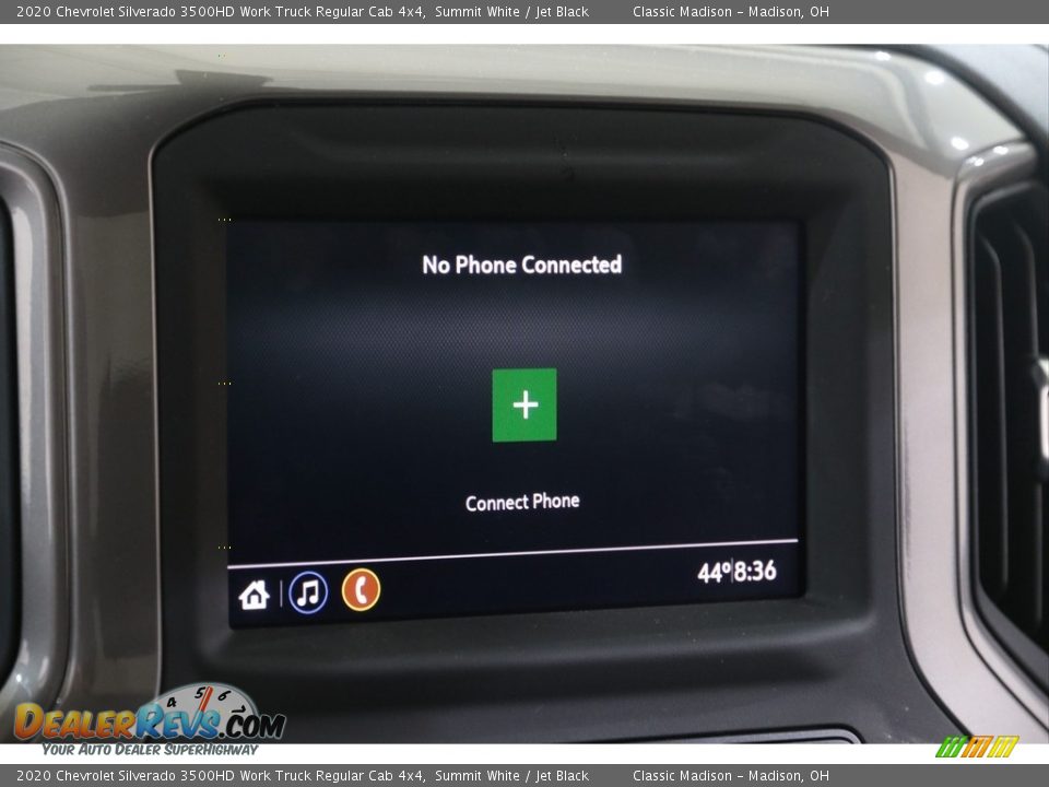 2020 Chevrolet Silverado 3500HD Work Truck Regular Cab 4x4 Summit White / Jet Black Photo #11