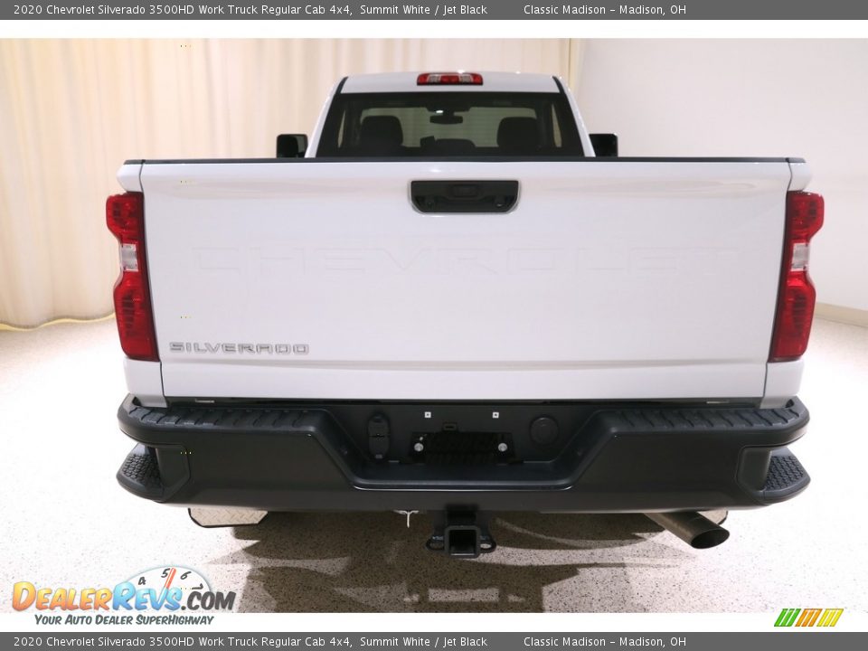 2020 Chevrolet Silverado 3500HD Work Truck Regular Cab 4x4 Summit White / Jet Black Photo #15