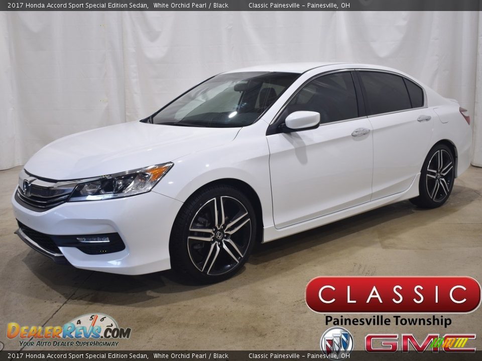 2017 Honda Accord Sport Special Edition Sedan White Orchid Pearl / Black Photo #1