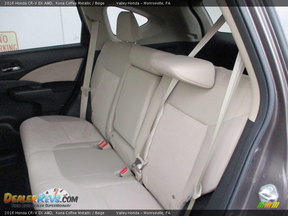 2016 Honda CR-V EX AWD Kona Coffee Metallic / Beige Photo #13