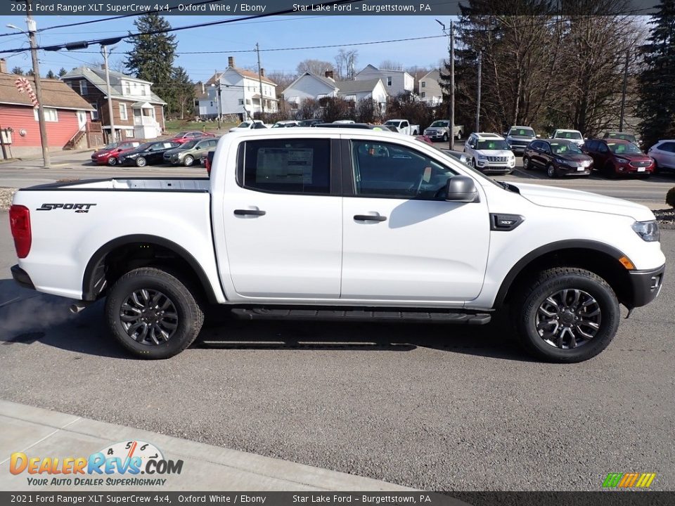 Oxford White 2021 Ford Ranger XLT SuperCrew 4x4 Photo #6